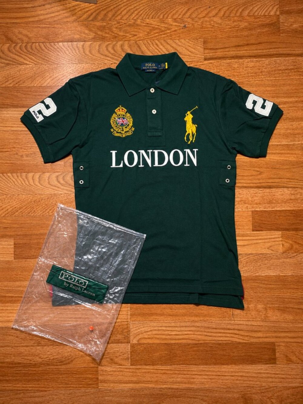 Polo Ralph Lauren Men's Green Polo-shirts